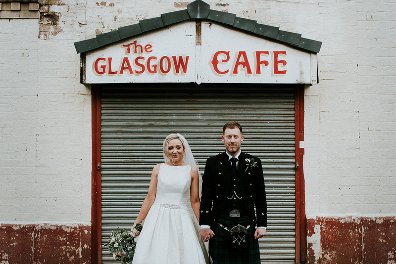 Gemma & Adam, Glasgow University, St Lukes Glasgow